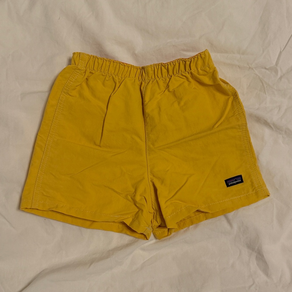 Patagonia Vibrant Yellow Kids' Shorts